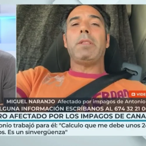 Miguel, otro de los afectados por los supuestos impagos de Antonio Canales: &quot;Me debe unos 24.000 euros. Es un sinvergüenza&quot;