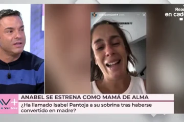 Isabel Pantoja habría llamado a Anabel para felicitarla por el nacimiento de su hija, Alma