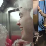 Así fue el surrealista 'rescate navideño' de Willyrex, Lolito y Staxx tras quedarse atrapados en un ascensor