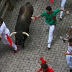Quinto encierro de San Fermín | El quinto encierro borra la mala fama de los toros de Jandilla: una veloz, limpia y emocionante carrera