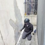 Borrado el mural de Banksy en el que un juez golpeaba a un manifestante
