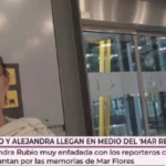 Alejandra Rubio se encara a la prensa en el aeropuerto y luego publica un comunicado: «Ser personaje público no se hereda»