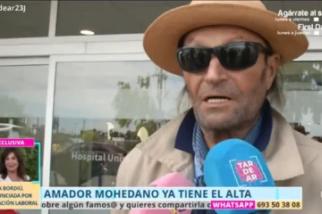Amador Mohedano reaparece en su pueblo recuperado de sus problemas de peso
