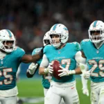 Los Miami Dolphins ganan el partido de NFL en el Santiago Bernabéu en una cardiaca prórroga ante los Washington Commanders