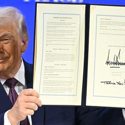 Trump califica Gaza de «hermosa propiedad» en la presentación de su polémica Junta de Paz en Davos