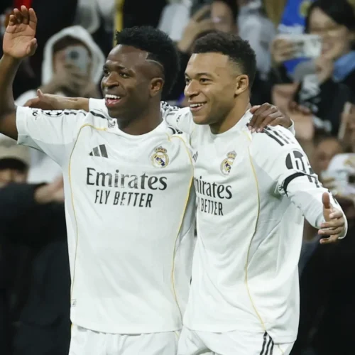 El mensaje de Kylian Mbappé a Vinícius tras ser elegido MVP ante el Mónaco: «Muy feliz por ti, hermano»
