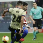 Eric García, tras su expulsión: «Estas decisiones últimamente nos van en contra»