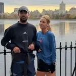 Amelia Bono sufre una aparatosa caída en su estreno como ciclista: «Bendito casco»