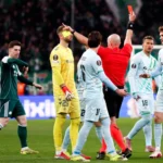 Un polémico penalti complica al Betis y Endrick evita la victoria del Celta en la ida de octavos de la Europa League