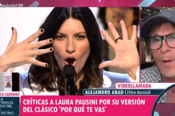 Alejandro Abad resta importancia a la polémica por la versión de Laura Pausini de ‘Por qué te vas’: «Me parece exagerada»