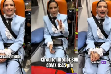 Críticas a Natalia Jiménez por utilizar una ambulancia para llegar a tiempo a la fiesta de cumpleaños de Carlos Rivera en México