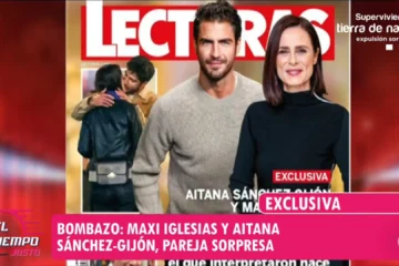 Pareja sorpresa: Aitana Sánchez-Gijón y Maxi Iglesias, pillados besándose en plena calle