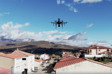 Telefónica se lanza a la fiebre de los drones con T-Space, su nuevo servicio para prevenir incendios y vigilar infraestructuras críticas