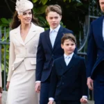 Los príncipes de Gales reaparecen, en pleno escándalo, junto a sus hijos en la tradicional misa del Domingo de Pascua