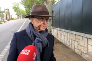 Ortega Cano detalla el motivo de su notable hematoma en la mandíbula derecha