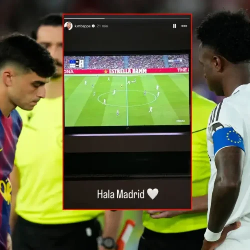 Indignación con Mbappé en la afición por su mensaje durante el Clásico: «El mayor antimadridista que se ha visto»