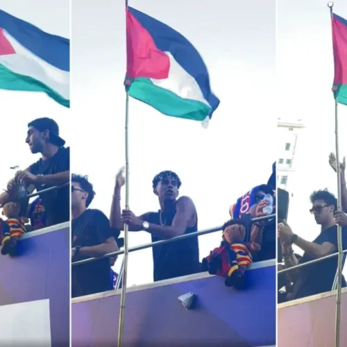 Israel arremete contra Lamine Yamal por ondear la bandera palestina: «Eligió incitar y fomentar el odio»