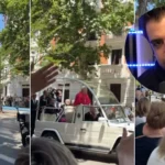 La sorpresa de AuronPlay en Madrid: «Esto es increíble, vengo a ver a Bad Bunny y veo al Papa»