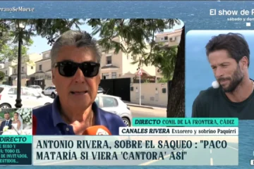 Antonio Rivera, sobre el estado de Cantora, finca que perteneció a su hermano: «Paco nos mataría a todos»