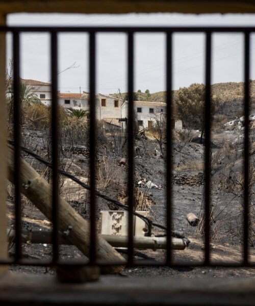 El rastro perdido de un matrimonio británico en el incendio de Los Gallardos