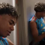 Las imágenes inéditas de Lamine Yamal justo antes de la final del Mundial: «En mi mente no está perder»