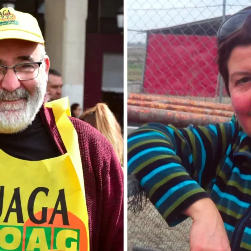 Carlota y Luis Carlos fueron vistos con distinta vestimenta horas después del asesinato de Javier y Esther en Tauste