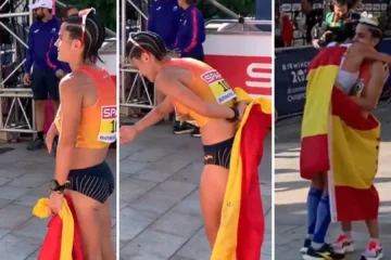 María Pérez y Antonella Palmisano, una amistad de oro más allá de la rivalidad: del abrazo en meta a una corona muy especial