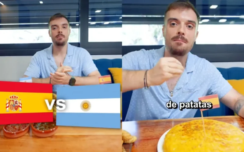 Argentina disputa la ‘revancha’ ante España en el Mundial de Comidas de Ibai Llanos con la tortilla de patata como rival
