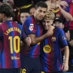 Raphinha y Fermín tumban al Athletic en el debut oficial de Rodri con el Barça