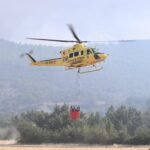 Más de dos mil horas de vuelo: Aragón, la región peor dotada contra incendios, es también la que pide más apoyo de las aeronaves estatales