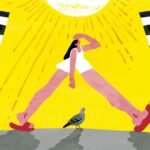 Vivir el verano como las palomas: sin pedir permiso y sin pagar