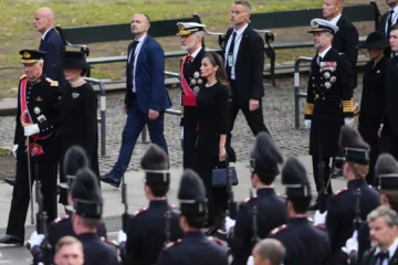 Realeza y política despiden a Harald de Noruega en su funeral en Oslo