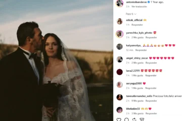 Antonio Banderas publica una foto inédita junto a su hija Stella del Carmen en su primer aniversario de boda