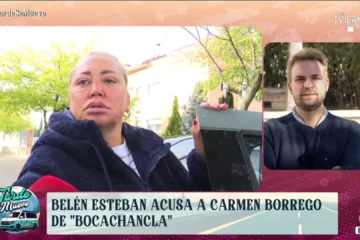 Belén Esteban, molesta con Carmen Borrego por anunciar públicamente sus planes de verse: «Me parece…»